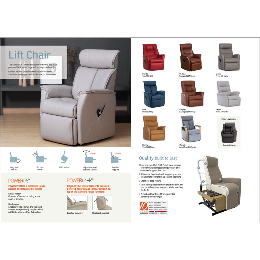 lift chairs at Easyliving