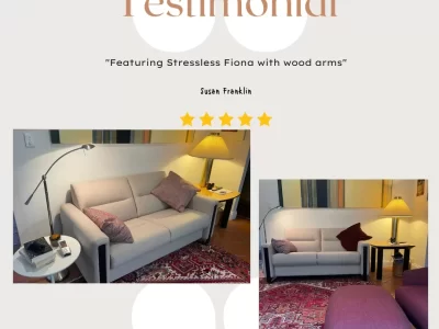 Stressless® Fiona in Fabric