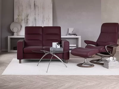 Stressless® Wave (Low Back) Sofa