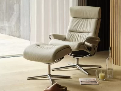 Stressless® Tokyo Recliner and Footstool