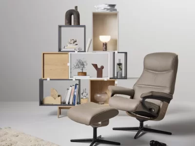 Stressless Philip Recliner and Footstool - Medium